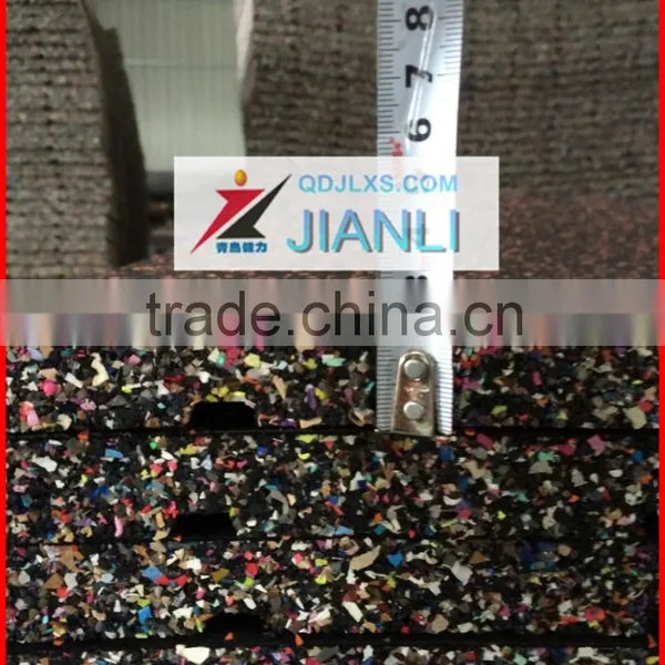 High Quality Rubber Flooring Crossfit Floor Mat Gym Floor Rubber photo-2