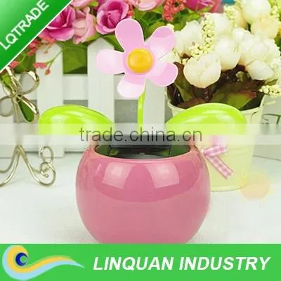 Swing Solar Flower Magic Cute Flip Flap /Solar Plant Car Decoration