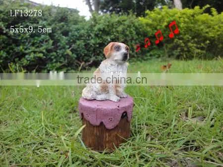 Resin Sensor Singing Small Puppies Gift Items Wholesale photo-4