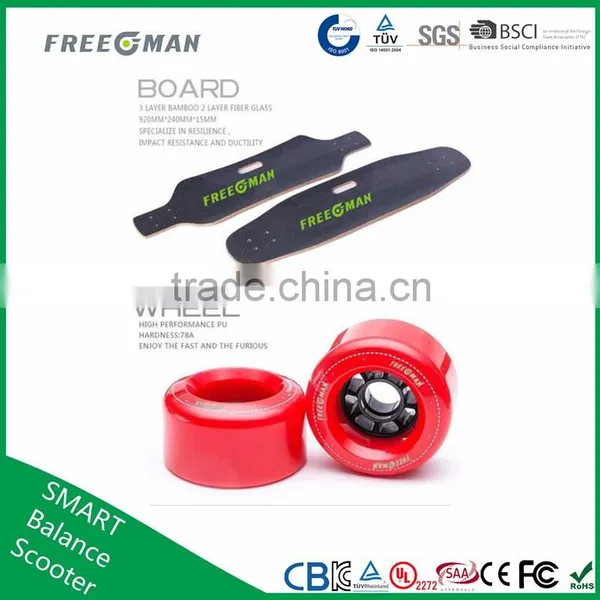 2016 New Freeman Wireless Remote Control Electric Longboard Skateboards photo-5