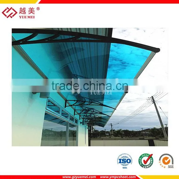 New Styles !roof Sheets Polycarbonate Awning pc Awning,black Brackets,outdoor Awnings photo-4