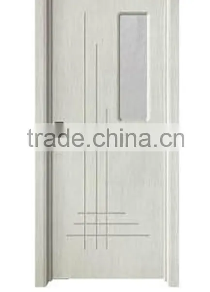 Blessing Glass Wooden Door PVC Door