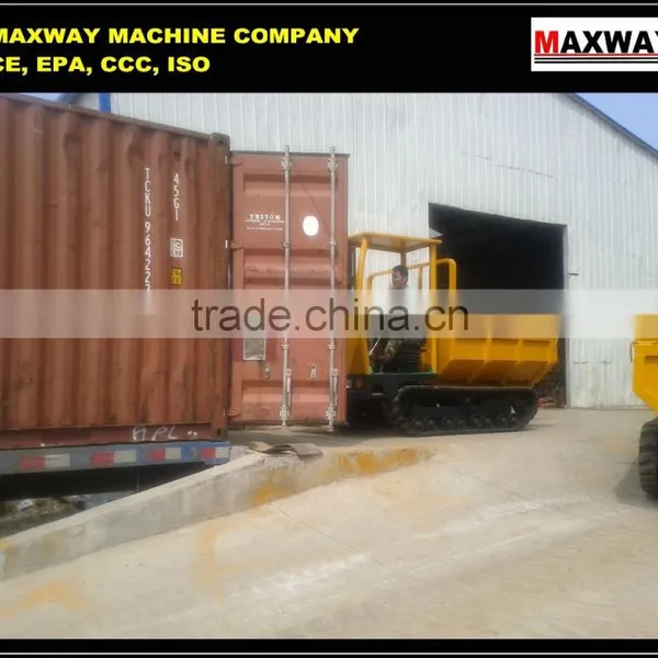 Customized Big Power Crawler Dumping Truck With Steel Track for Dredging Project , CE / ISO / SGS , Model: CDT30 photo-5