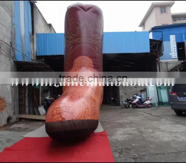 Big Inflatable Female Boots Model for Advertising Decoration photo-3