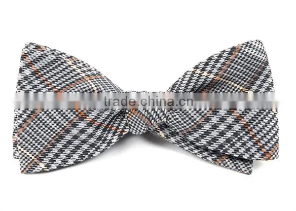 2016 Hot Sale Pantons Checkered Pattern Polyester Handmade Bowties for Men photo-6