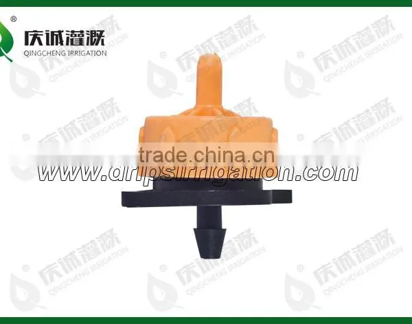1/4" Barbed Take Apart Pressure Compensation Dripper Drip Irrigation Emitter Dripper 2L/h Watering Devices photo-2