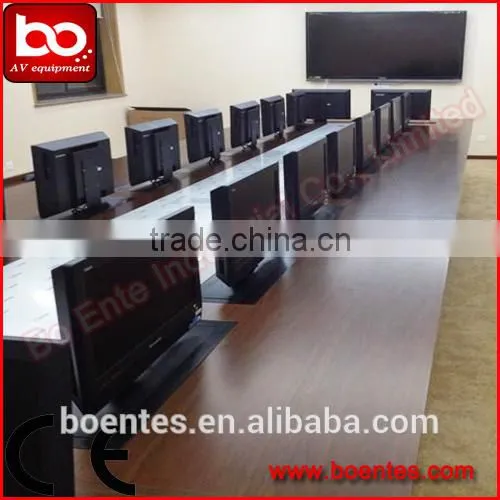 Hotel Conference Room Popular 24" LCD Monitor Motorized Lifting Mechanism With Remote Control photo-4