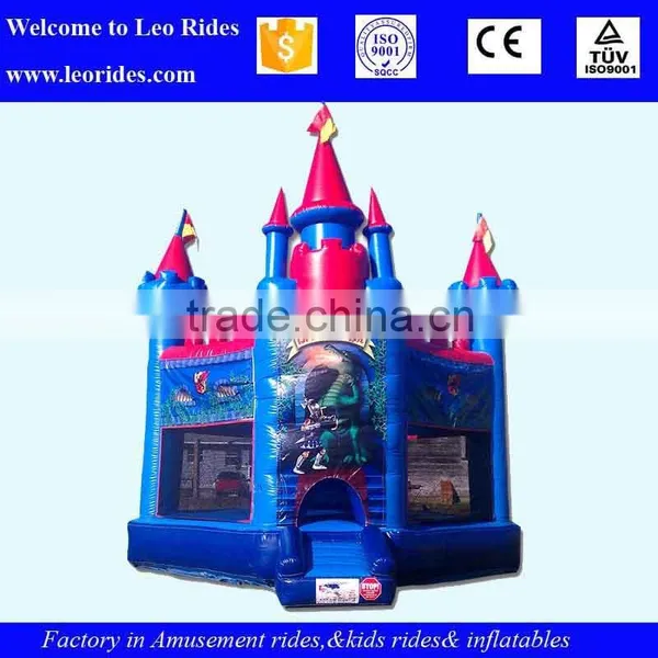 2016 New Inflatable Bouncer Combo,Inflatable Brave Knight Combo