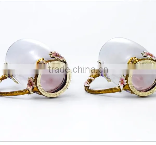 Craft Gift Pewter Handicraft Enamel Water Glass Gift Package Wedding Gift Business Gift photo-6