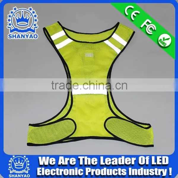 2016 Summer China Road Led Range Green Safety Officer Vest Reflective photo-2