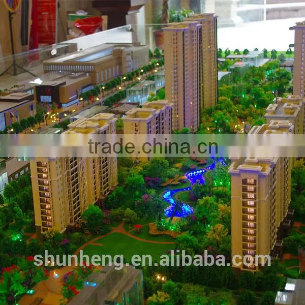 Acrylic , Plastic 3D Architectural Model, Miniature House Model photo-4