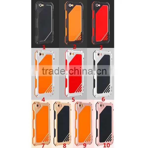 Aluminum Alloy + Silicone 3 in 1 Impact/shockproof Phone Case With Wide Angle Camera Lens photo-6