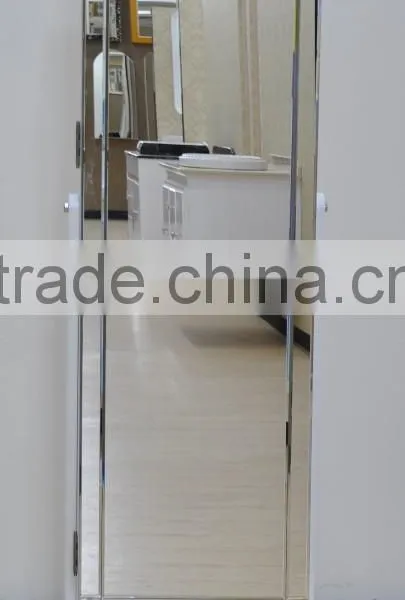 2015 Hottest Selling TV Sales Homeware Living Room Corner Glass Display Cabinet Wooden Mirror Jewelry Armoire Modern Design photo-6