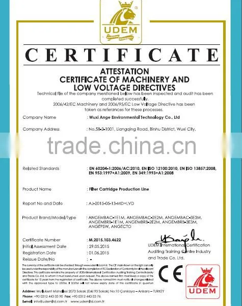 High Quality pp Melt Blown Filter pp Spun Filter Wuxi ANGE photo-4