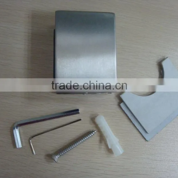Stainless Steel Bathroom Glass Door Patch Fitting With Spare Parts photo-2