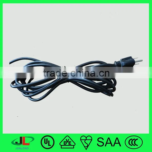 UL Approval US Standard NEMA 5-15P to Wire Lead ac Power Cord With Plug and IEC C13 photo-2