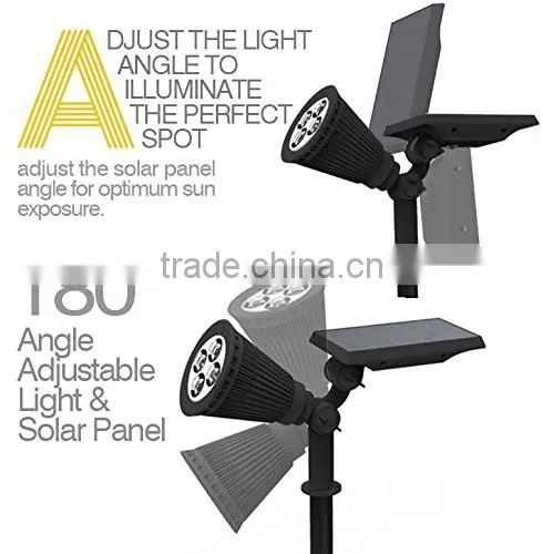 Outdoor Solar Garden Light for Path Park Lawn Landscape Spot Lights photo-4