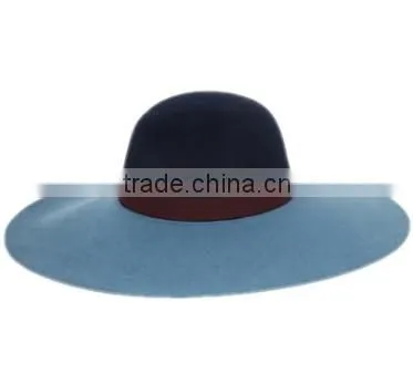 Wool Felt Fedora Hat,100% Australia Wool Felt Fedora Cap photo-3