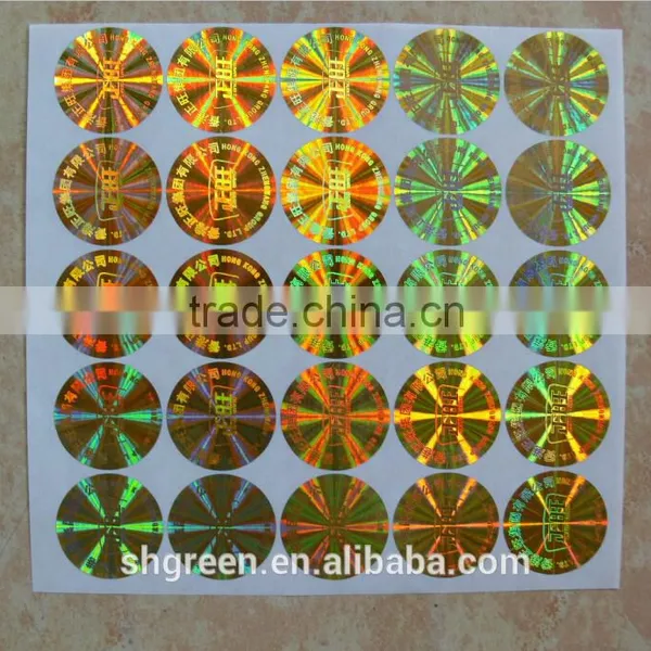 3D Effect Hologram Sticker,security Sticker for Medicine Bottle photo-6