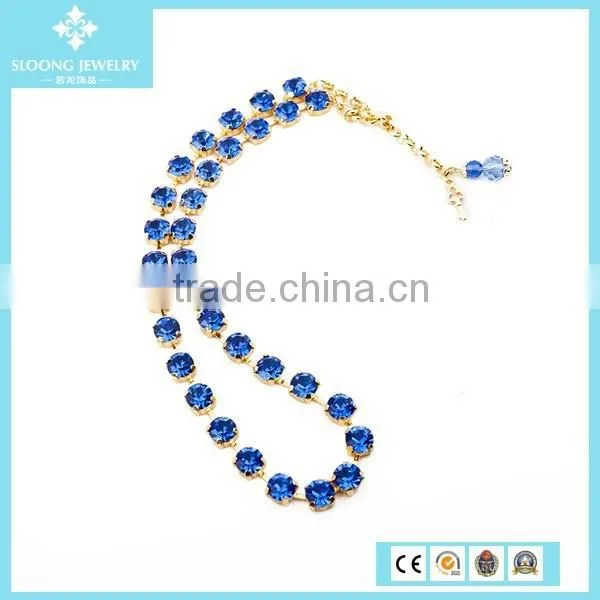 Hot Fashion Red Austria Crystal Love Necklace for Couple photo-4