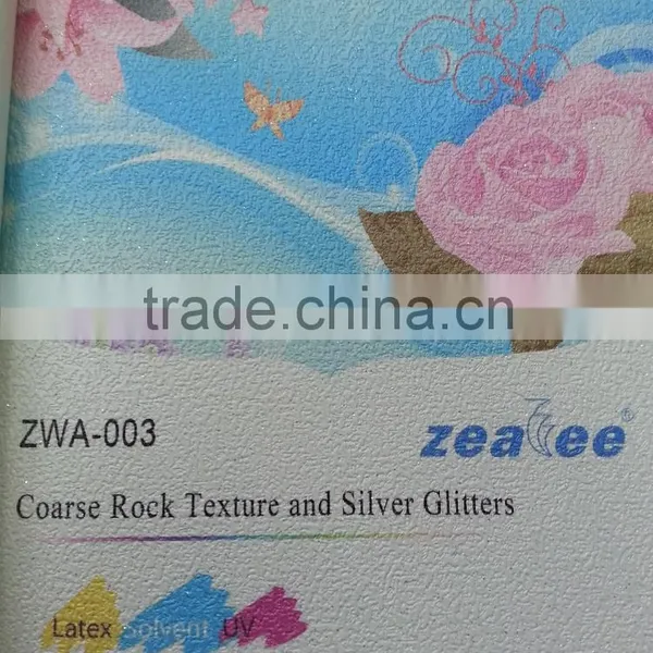 China Shanghai Factory Decorative Wall Paper/wall Paper Rolls/wall Paper Price photo-2
