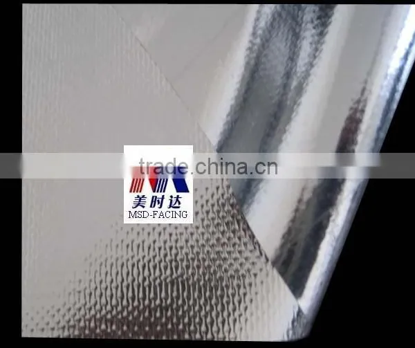 Aluminum Film Laminate Fiberglass Insulation Price for New Roofing Materials