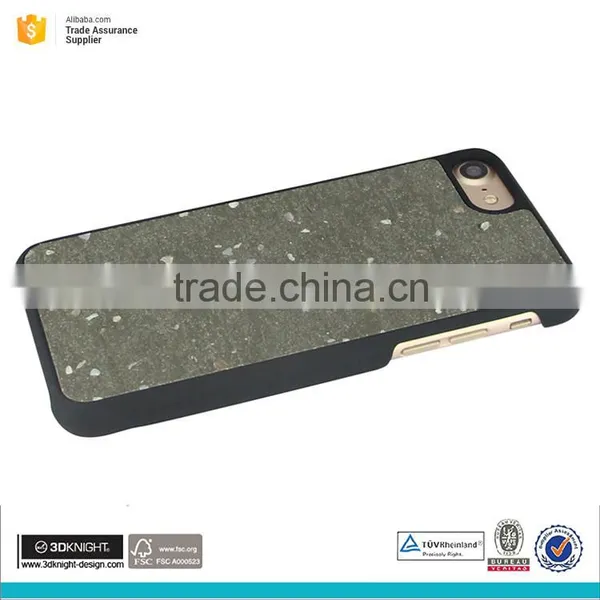 Natural Tactile Material for Iphone 7 Cement Concrete Cell Phone Case photo-6