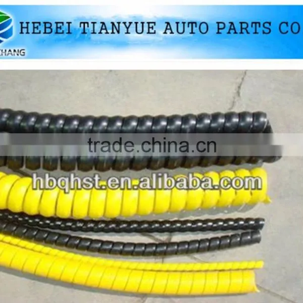 China manufacturer cheap size 10mm-150mm hydraulic hose protector cambered surface or flat surface sprial hose sleeve guard