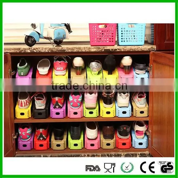 Simple Student Dormitory Stainless Steel Dustproof Shoe Rack photo-3