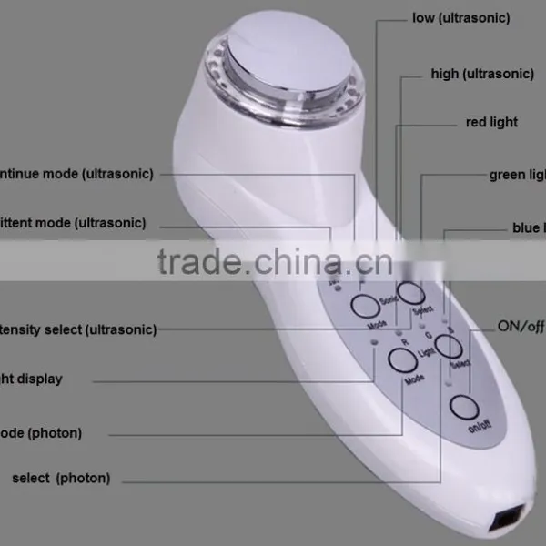 Mini Portable Photon Ultrasonic Skin Rejuvenation Beauty Massager photo-2
