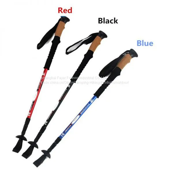 Ultralight Nordic Walking Sticks Telescopic Trekking Poles Anti Shock Hiking Sticks Camping Equipment photo-3