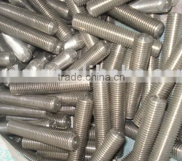 Inconel625 UNS N06625 Stainless Steel Full Thread Stud Bolt M6 to M8 photo-2