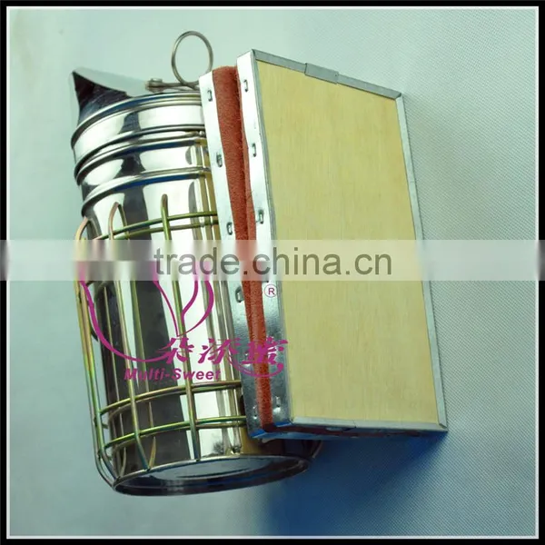 Moldbaby Dermis/leatheroid Stainless Bee Smoker Beekeeping photo-3