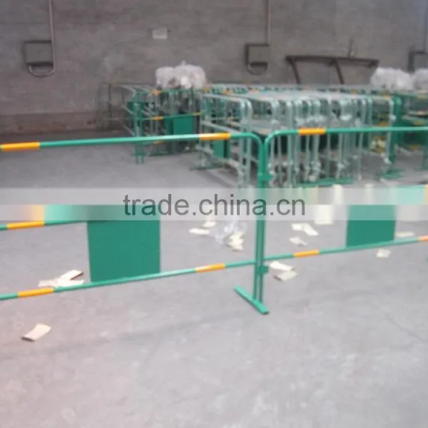 P[owder Coated With Reflectived Tape Warning Steel Construction Barricade photo-6