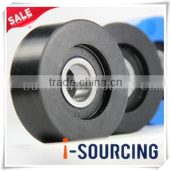 Bulk Black PU escalator step roller with high quality