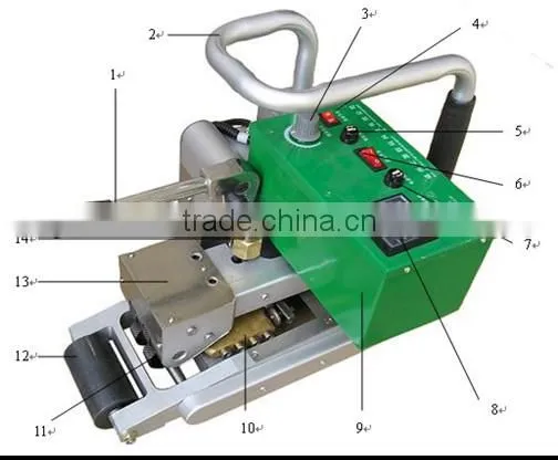 Best Price Hdpe Pvc Geomembrane Liner Welding Machine for Pool photo-4
