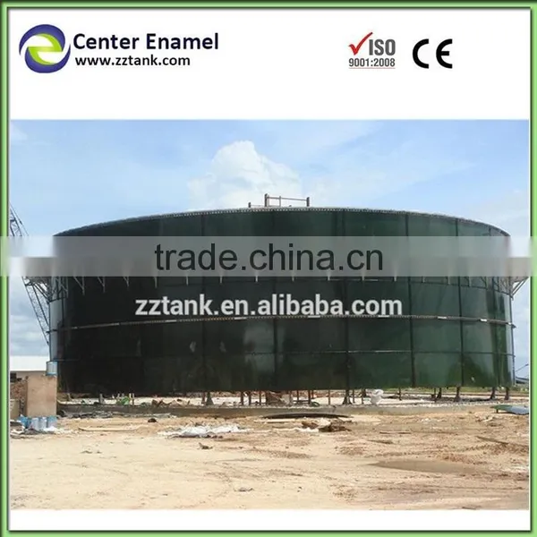 low project cost glass fused to steel bolted tank used as chemical storage equipment