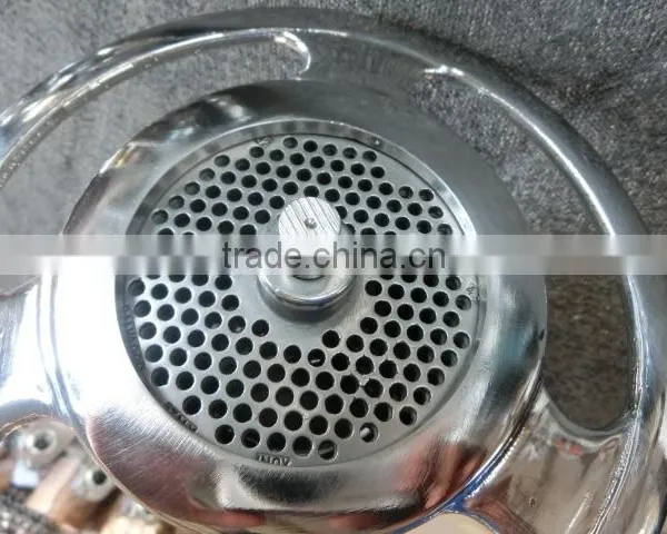 2200W Fast Food Meat Grinder No.32 Electric 3 Size Tubes photo-2