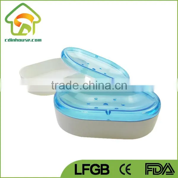 Keep Soap Dry Soap Dish Holder Case With Drain Hole photo-4