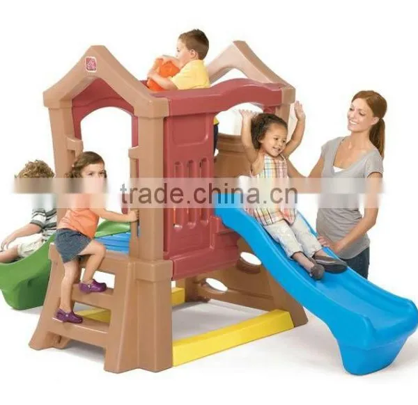 OEM Outdoor&indoor Plastic Playground Slide for Kids, Slide Type Swing Toys. photo-5