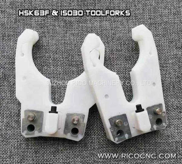 HSK63F Tool Changer Gripper CNC Toolholder Forks HSK Tool Clips for CNC Router photo-2