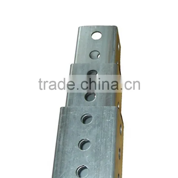 Galvanized Square Steel Road Sign Pole photo-2