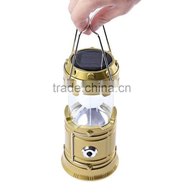 Black Super Bright Lightweight 7-LED Rechargeable Camping Lantern Torch Flashlight for Camping Hiking Cycling photo-6