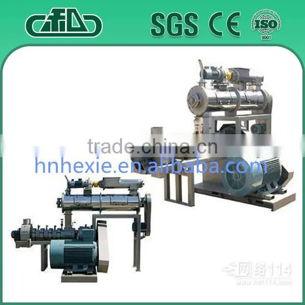 Fully Automatic Corn Meal Animal Feed Dry Extruder Machine One Year Warranty