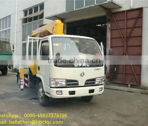 China Mini Crane 1ton 2ton 3ton Crane Truck With Dumper photo-2