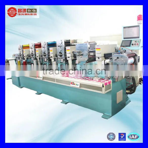 CH-300 China Roll to Roll Small Paper Sticker Label Letterpress Printing Machine Price photo-3