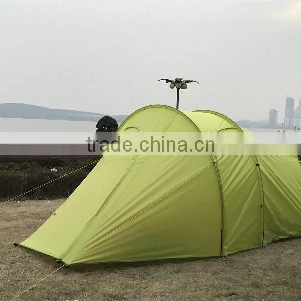 Double Layers Campping Tent With Motorcycle Storage Room Motorcycle Cover photo-4