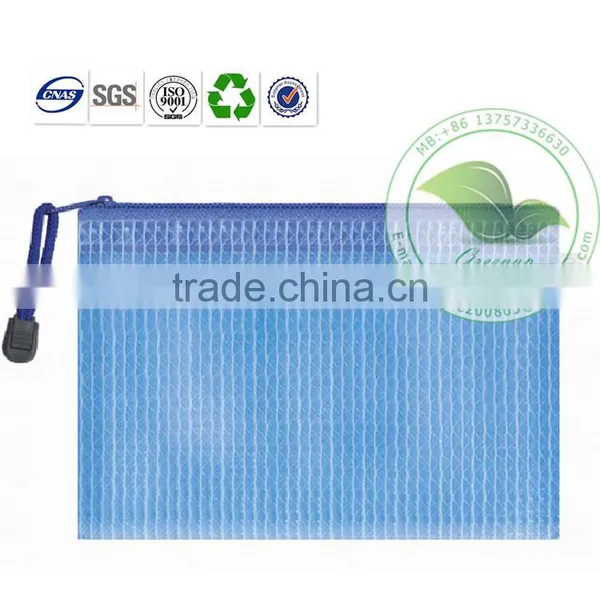 Custom PVC Document Zipper File Bag for Sale photo-3