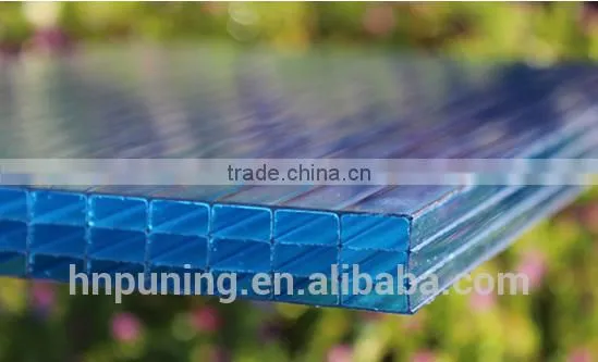 UV Protected Anti-drop & Easy Clean Polycarbonate Multi-wall Hollow Sheet photo-3