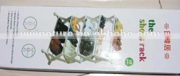Multi-function Three Tier Stainless Steel Shoe Storage Rack photo-6